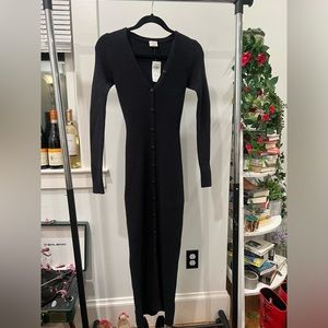 Black Abercrombie & fitch maxi sweater dress
